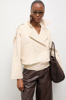 Answear.LAB jachetă pentru femei, din piele CHARLOTTE Unscripted Collection