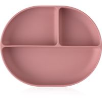 Petite&Mars Take&Match 6m+ geteilter Teller mit Saugnapf Dusty Rose 1 St.