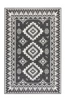 Kusový koberec Gemini 106019 Black z kolekce Elle – na ven i na doma 80x150 cm