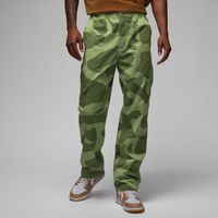 Jordan Essentials AOP Chicago Pants Sky J Olive - Pánske - Nohavice Jordan - Zelené - FD7455-340 - Veľkosť: S