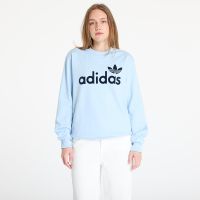 Bluza adidas Pinstripe Graphic Sweatshirt Blue/ Clear Sky/ Off White S