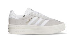 adidas Gazelle Bold W Ženy - Tenisky adidas Originals - Bezbarvá - HQ6893-8 - Size: 8