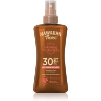 Hawaiian Tropic Glowing Protection transparentna meglica za sončenje SPF 30 200 ml