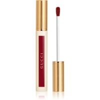 Gucci Glow Oil-In-Water Tint Liquid Lipstick bleščeča vlažilna tekoča šminka odtenek 129 Paula Maple 6.5 ml