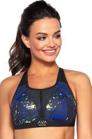Sportovní podprsenka Ava Lingerie Active Naomi Tmavěmodrá-modrá 70J