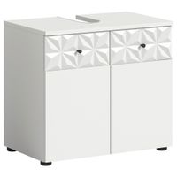 MID.YOU SKRINKA POD UMÝVADLO, biela, biela, 60/54/37 cm