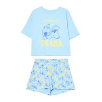 Cropp - Dvodelni komplet pižame Lilo & Stich - bledo modra