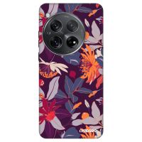 Fashion Case pre OnePlus 12 5G - Purple Leaf