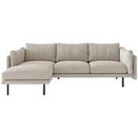 Livetastic ROHOVÁ SEDAČKA, textil, šampanská