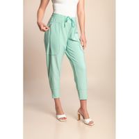 Lange Hose In Übergröße, Mint