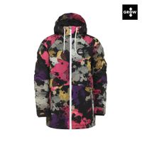 HORSEFEATHERS Detská bunda Saddie - splash PINK velikost XL