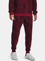 Under Armour UA Rival Fleece Printed Jogginghose Rot