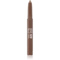 3INA The 24H Eye Stick dlhotrvajúce očné tiene v ceruzke odtieň 572 - Cool brown 1,4 g