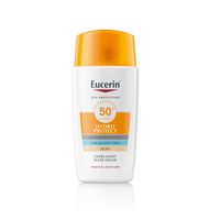Eucerin SUN Ultra ľahký fluid na tvár HYDRO PROTECT SPF 50+, svetlý