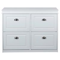 Landscape VÝKLOPNÁ SKRINKA NA TOPÁNKY, biela, 105/82/24 cm