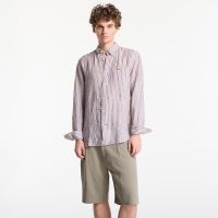 Koszula Tommy Hilfiger Linen Bengal Stripe Rf Shirt Safari Canvas/ White M