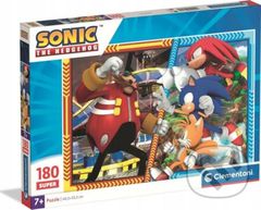 Puzzle Ježek Sonic Doctor Eggman 180 dílků - puzzle z kategorie 60 - 300 dílků