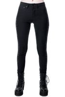 Damen Hose KILLSTAR - Vanquish Jeans - SCHWARZ XS