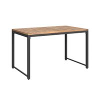 Ambia Garden STÔL NA TERASU, drevo, kov, 100/42/60 cm