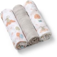 BabyOno Take Care Natural Bamboo Diapers υφασμάτινες πάνες Grey 3 τμχ