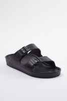 Trendyol Black Double-Strap Women's Eva Slippers