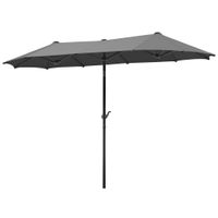 XXXL DVOJITÝ SLNEČNÍK 300/220/150 cm
