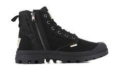 Palladium Pampa Detroit Zip Unisex - Obuv Palladium - Černá - 79500-008-M-10 - Size: 10