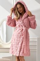 Dámský župan LaL 2553 Valentina Světle růžová L
