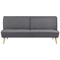 MID.YOU ROZKLADACIA POHOVKA, textil, sivá