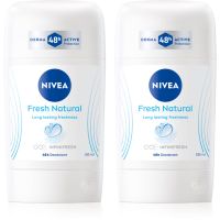 NIVEA Fresh Natural дезодорант стик изгодна опаковка