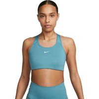 Nike SWOOSH BRA PAD Дамско  спортно бюстие, светлосиньо, размер