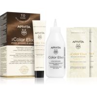 Apivita My Color Elixir Haarfarbe ohne Ammoniak Farbton 7.0 Blonde