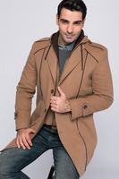 PLT8334 DEWBERRY MEN'S COAT-CAMEL