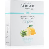 Maison Berger Paris Zest of Verbena dišava za avto nadomestno polnilo 2 x 17 g