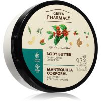 Green Pharmacy Green coffee & Ginger Oil Body butter učvrstitveno maslo za telo 200 ml