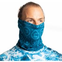 ADVENTER & FISHING NECK GAITER PETROL Унисекс функционален UV шал, тюркоазено, размер