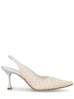 70mm Margolina Lace Slingback Pumps