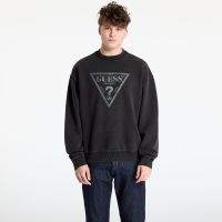 Bluza GUESS Originals Eco Vintage Triangle Crewneck Sweatshirt Jet Black Multi XL