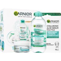 Garnier Skin Naturals Hyaluronic Aloe Geschenkset (für intensive Feuchtigkeitspflege der Haut)