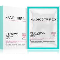 MAGICSTRIPES Deep Detox Maska ar detoksikācijas efektu ar nostiprinošu efektu 3 gab.