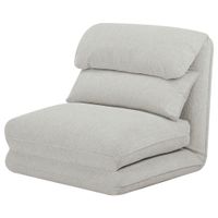 Livetastic ROZKLADACIE KRESLO, kov, textil, béžová