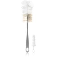 BabyOno Bottle Brush Bottle Brush kefa na čistenie fliaš a cumlíkov Grey 2 ks