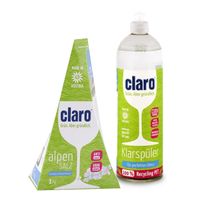 Action Pack Claro leštidlo 0,5 l a sůl 1 kg do myčky nádobí