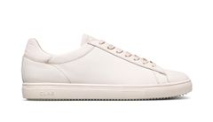 Clae Bradley Essentials Triple Off-White Leather Muži - Obuv Clae - Bezbarvá - CL24CBR01-OOL-10.5 - Size: 10.5