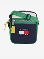 Tommy Jeans Heritage Green-Blue Men's Shoulder Bag - Mens