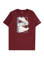 CONVERSE Majica '3 SHOE'  svijetloplava / bordo / bijela