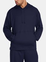 Under Armour UA Rival Waffle Hoodie Sweatshirt Blau