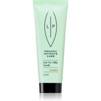 Lip Intimate Care Organic Intimate Care Gel To Milk Scrub делікатний пілінг з кокосoм 50 мл