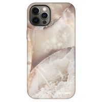 Fashion Case MagSafe pre Apple iPhone 12 Pro - Cream marble