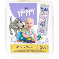 Bella Baby Happy SIze L previjalne podloge za enkratno uporabo 60x60xm 30 kos